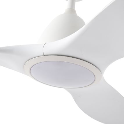 ZEVENTI - LED griestu ventilators URBINO LED/20W/230V 3000/4000/6000K Wi-Fi Tuya balts + ar tālvadību