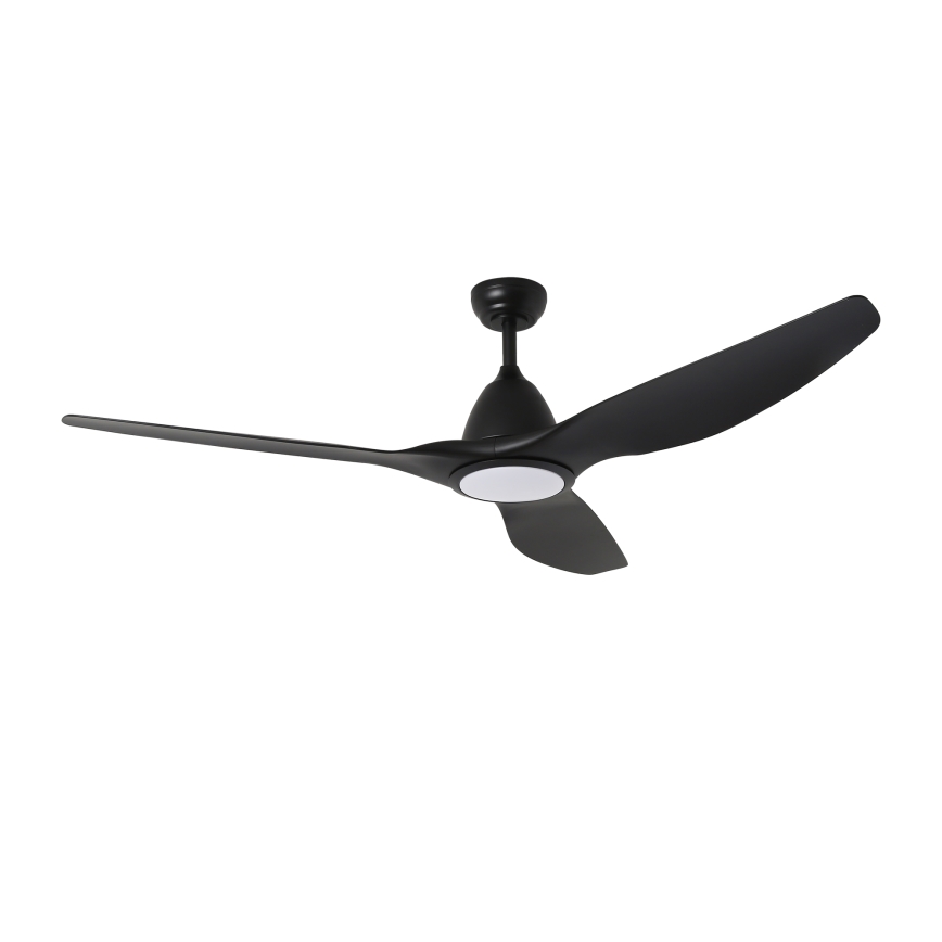 ZEVENTI - LED Aptumšojams griestu ventilators URBINO LED/20W/230V 3000-6000K Wi-Fi Tuya melna + tālvadības pults