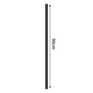 ZEVENTI - Pagarinātāja stienis 90 cm melna