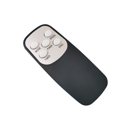 ZEVENTI - Sienas ventilators FANNY 50W/230V diametrs 45 cm melns + tālvadība