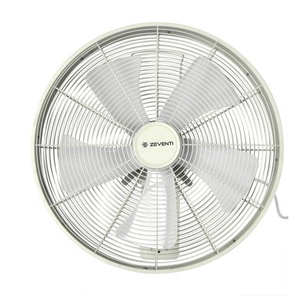 ZEVENTI - Sienas ventilators FREEZE 50W/230V d. 40 cm balta + tālvadības pults