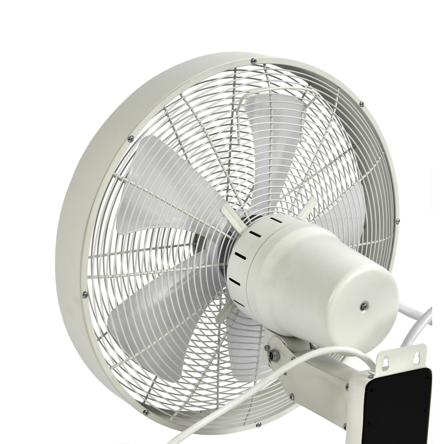 ZEVENTI - Sienas ventilators FREEZE 50W/230V d. 40 cm balta + tālvadības pults