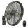 ZEVENTI - Sienas ventilators FREEZE 50W/230V d. 40 cm matēts hroms + tālvadības pults