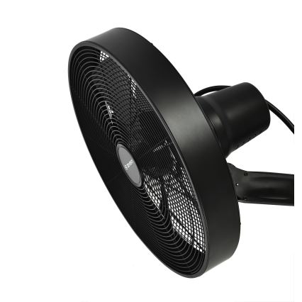 ZEVENTI - Sienas ventilators FREEZE 50W/230V d. 40 cm melna + tālvadības pults