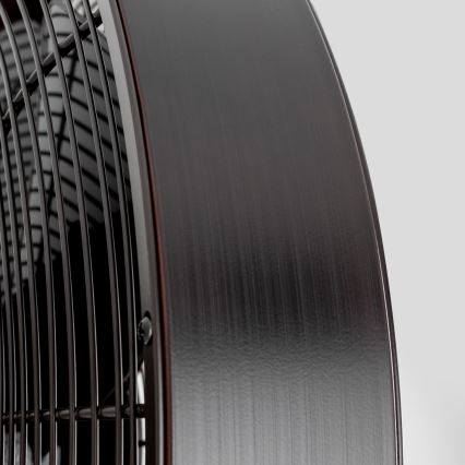 ZEVENTI - Sienas ventilators FREEZE 50W/230V d. 40 cm melna/brūna + tālvadības pults