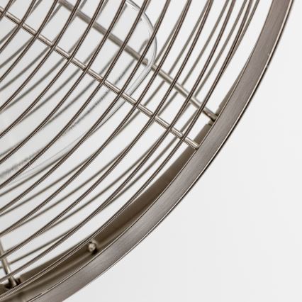ZEVENTI - Sienas ventilators FREEZE 50W/230V diametrs 45 cm matēts hroms + tālvadība
