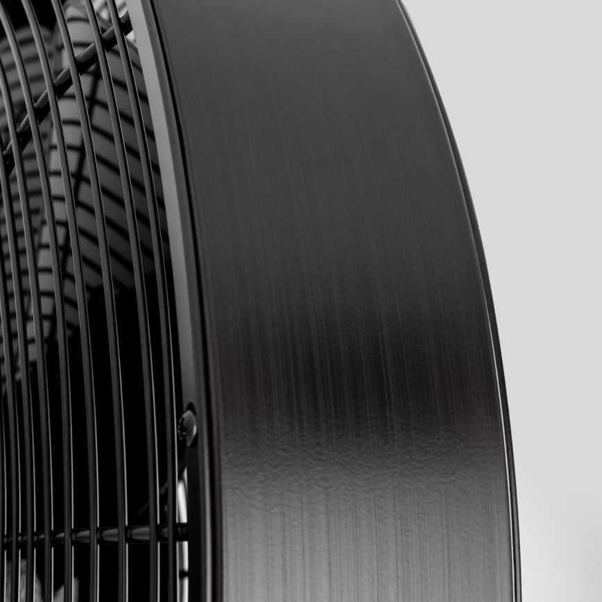 ZEVENTI - Sienas ventilators FREEZE 50W/230V, Ø 45 cm, melns + ar tālvadības pulti