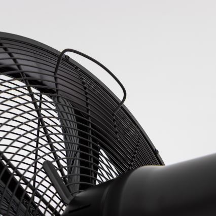 ZEVENTI - Sienas ventilators FREEZE 50W/230V, Ø 45 cm, melns + ar tālvadības pulti