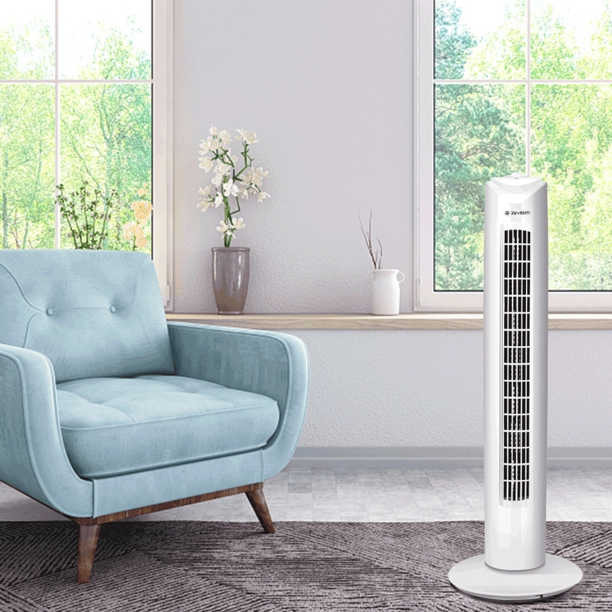 ZEVENTI - Torņa ventilators FLOW 45W/230V