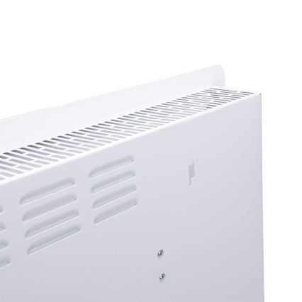 ZEVENTI - Viedais sienas uzstādāmais elektriskais tiešsildītājs/konvektors ar LCD displeju 1000/2000W/230V Wi-Fi balta