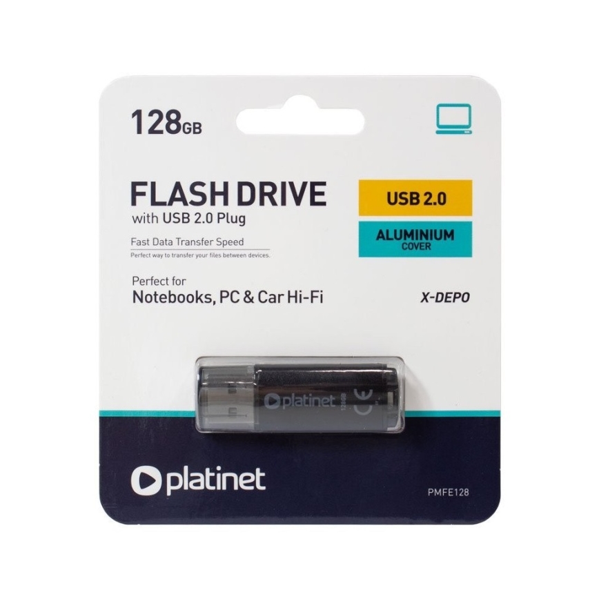 Zibatmiņa USB 128GB Melna