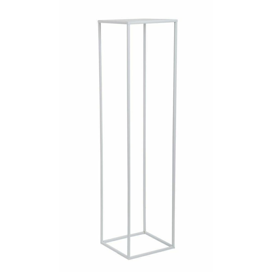 Ziedu statīvs 100x24 cm balts