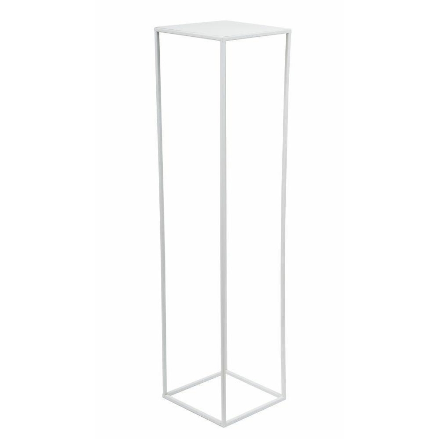 Ziedu statīvs 100x24 cm balts