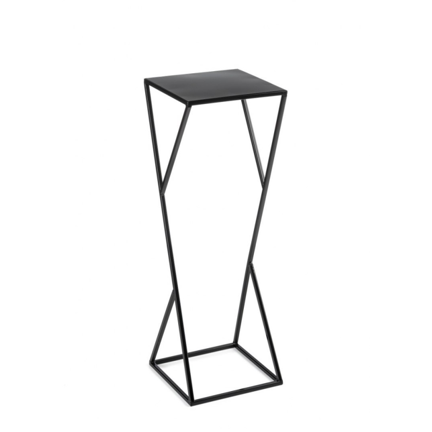 Ziedu statīvs LOFT 70x23,5 cm melns