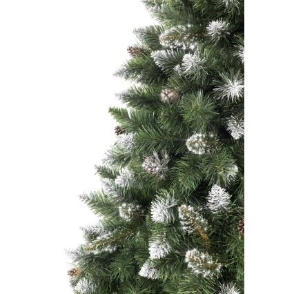Ziemassvētku eglīte CRISTAL SILVER 180 cm priede
