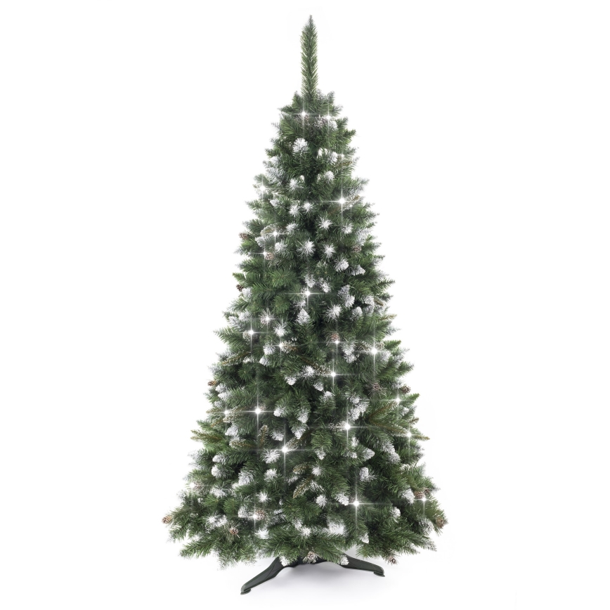 Ziemassvētku eglīte CRISTAL SILVER 220 cm priede