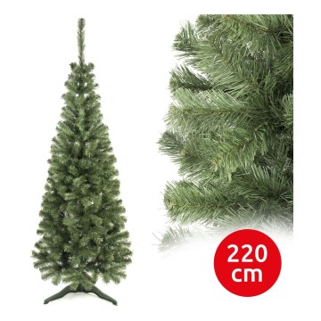 Ziemassvētku eglīte SLIM 220 cm skuju koks