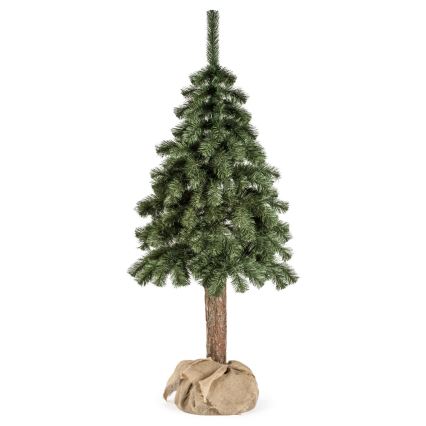 Ziemassvētku eglīte uz stumbra NATURAL 120 cm egle