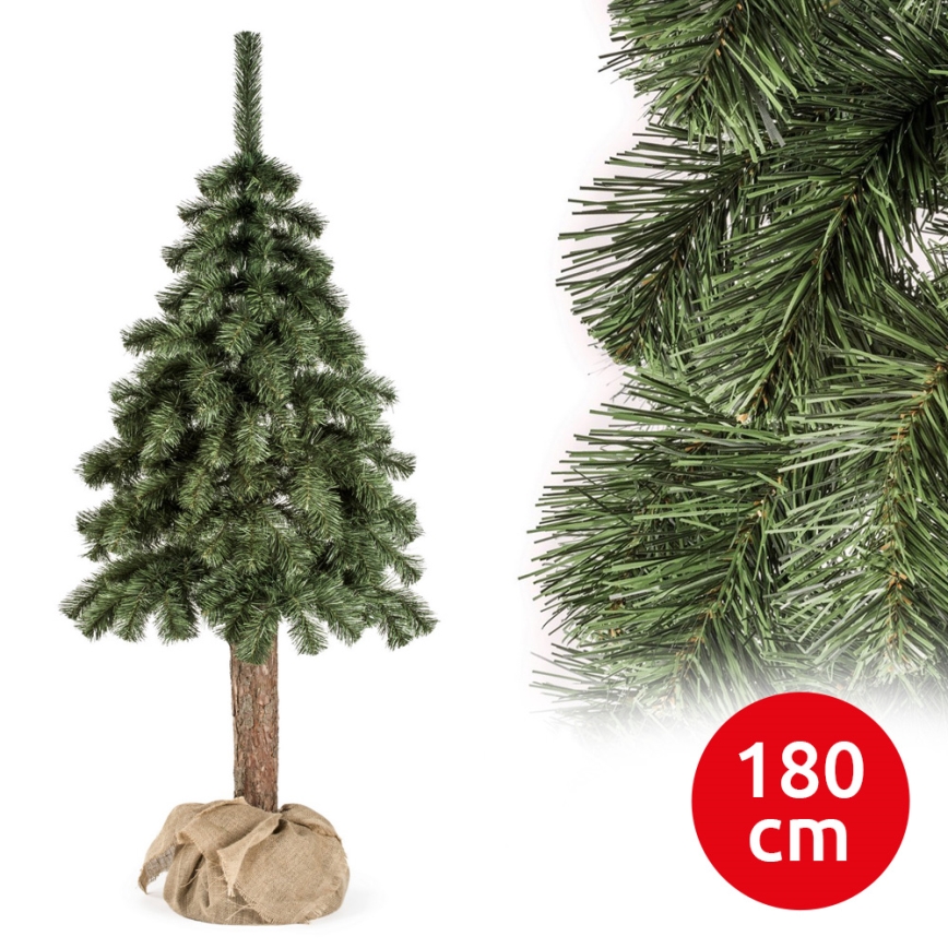 Ziemassvētku eglīte uz stumbra NATURAL 180 cm egle