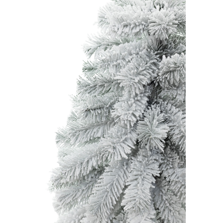 Ziemassvētku eglīte uz stumbra NATURAL WITH SNOW 120 cm egle