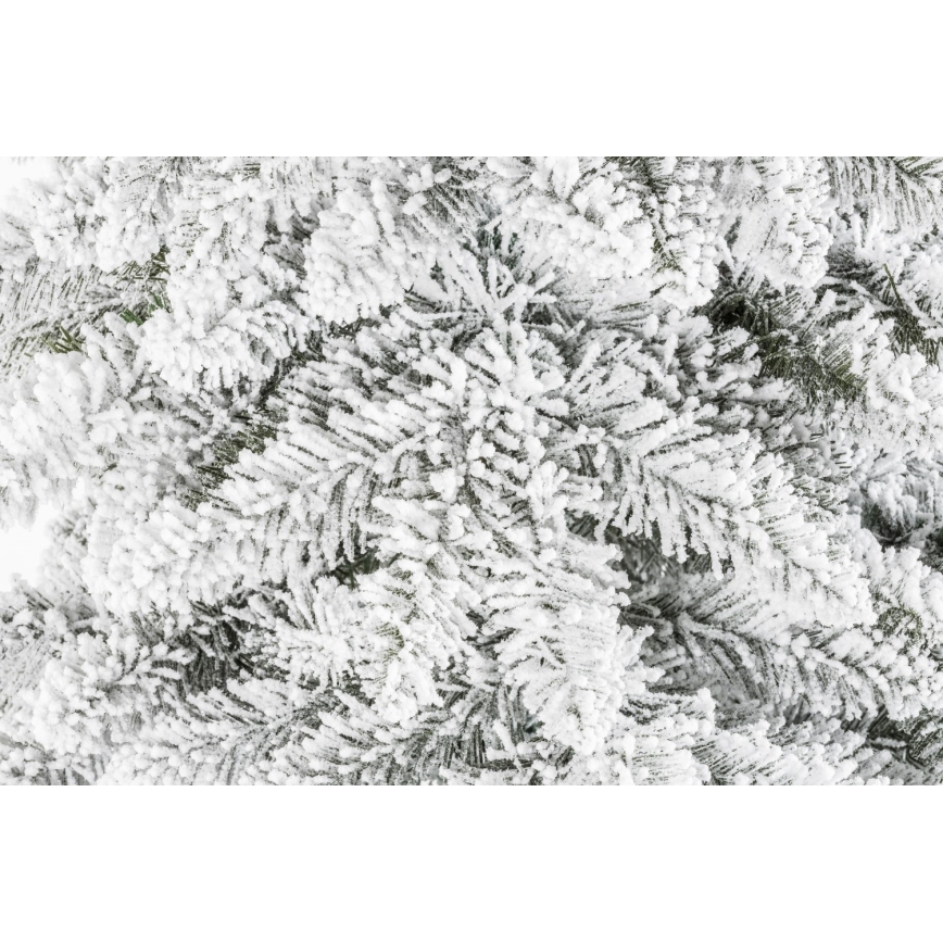 Ziemassvētku eglīte uz stumbra NATURAL WITH SNOW 120 cm egle