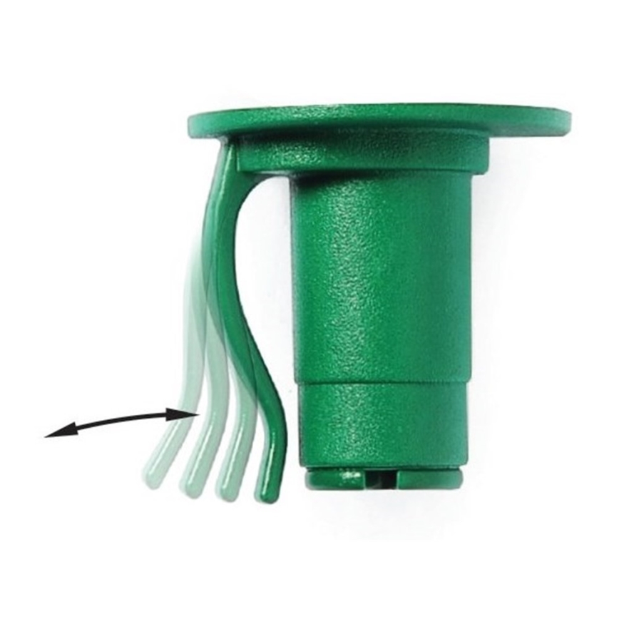 Ziemassvētku virtene LANTERN 12xE10/10,7m silti balta, Izgatavots Eiropā