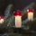 Ziemassvētku virtene TOADSTOOL 12xE10/10,7m sarkana, Izgatavots Eiropā