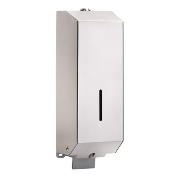 Ziepju dozators 10x32 cm nerūsējošā tērauda/sudraba