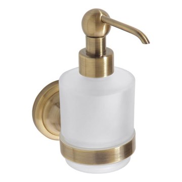 Ziepju dozators 7,5x15 cm bronzas krāsā