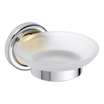 Ziepju trauks 11x6,5 cm sudraba/zelta