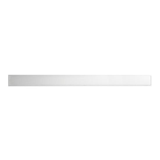 Žlabu režģis 89,5x2,3 cm nerūsējošais tērauds/sudraba