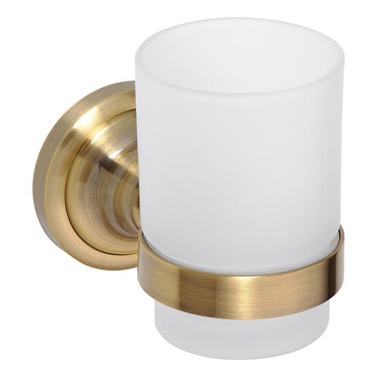 Zobu suku turētājs 7x9,5 cm, bronzas krāsā