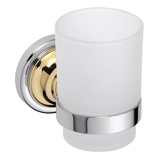 Zobu suku turētājs 7x9,5 cm sudraba/zelta