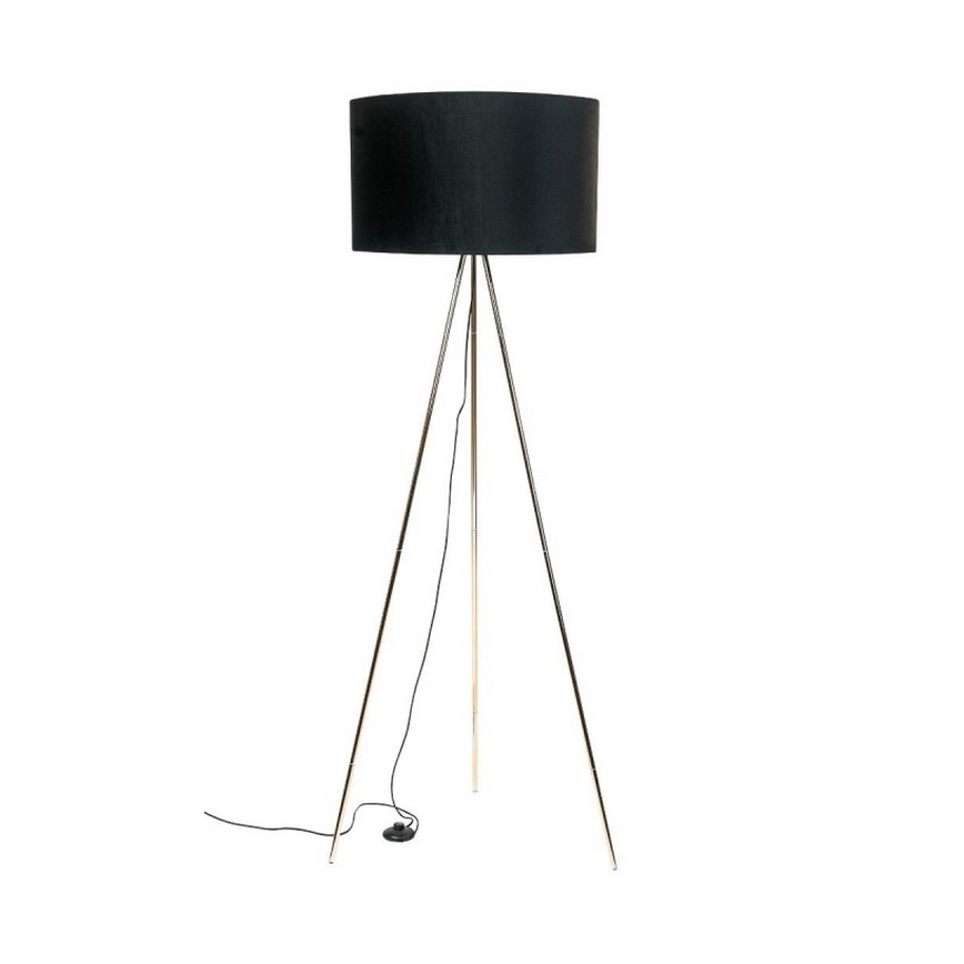 Zuma Line - Grīdas lampa 1xE27/40/230V melna