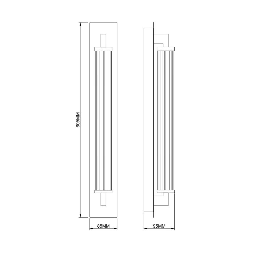 Zuma Line - LED sienas lampa LED/13W/230V zelta