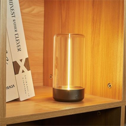 Zuma Line - LED Aptumšojama, lādējama galda lampa LED/0,5W/230V melna IP54
