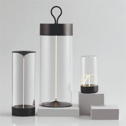 Zuma Line - LED Aptumšojama, lādējama galda lampa LED/1,2W/230V pelēka IP54