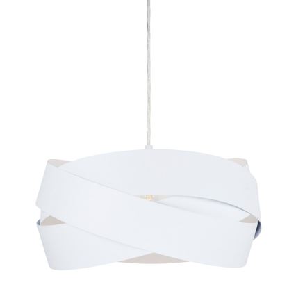 Zuma Line - Lustra ar auklu 1xE27/40W/230V balta