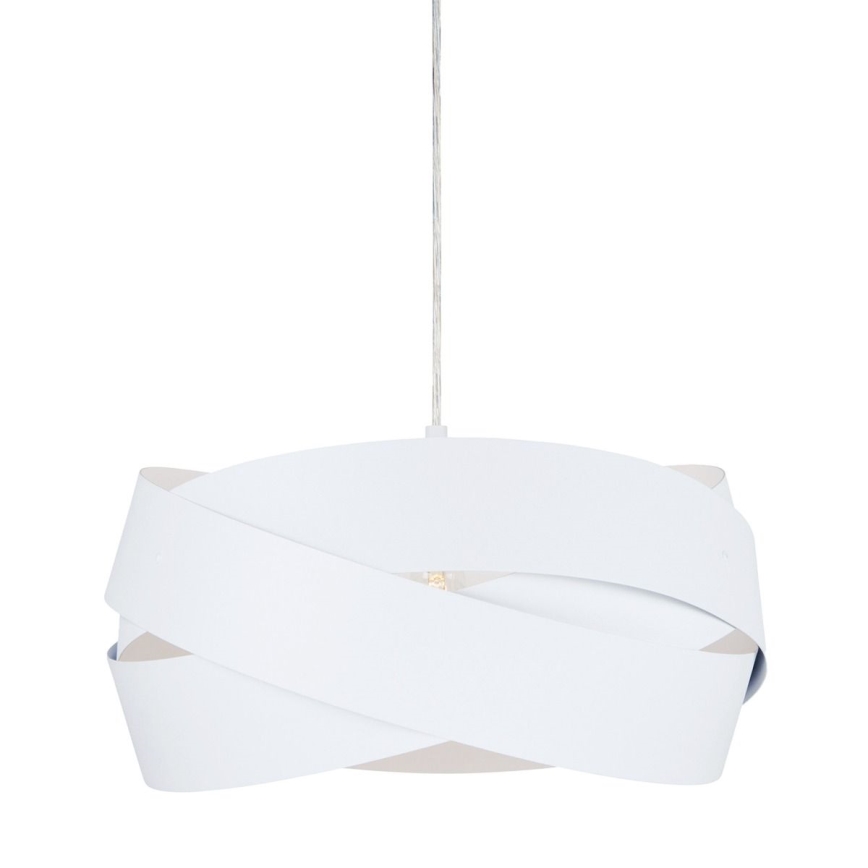 Zuma Line - Lustra ar auklu 1xE27/40W/230V balta