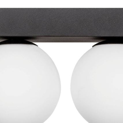 Zuma Line - Griestu lampa 2xG9/8W/230V melna