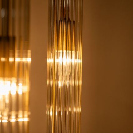 Zuma Line - pakaramā lampa uz stieples 3xE14/7W/230V, zelta krāsā