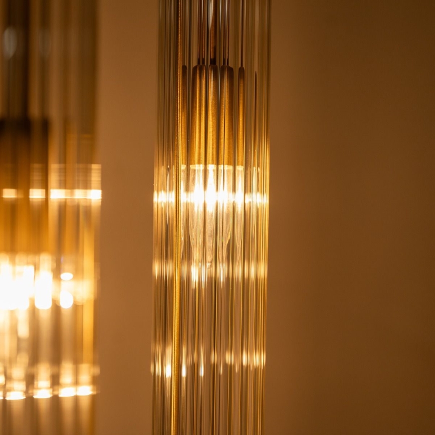 Zuma Line - pakaramā lampa uz stieples 3xE14/7W/230V, zelta krāsā
