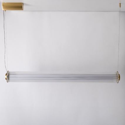 Zuma Line - regulējama LED lustra uz troses LED/39W/230V 2700-6500K zelta + tālvadība