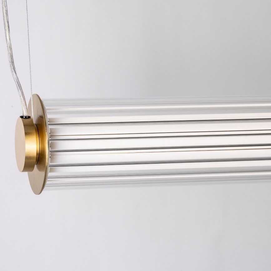 Zuma Line - regulējama LED lustra uz troses LED/39W/230V 2700-6500K zelta + tālvadība