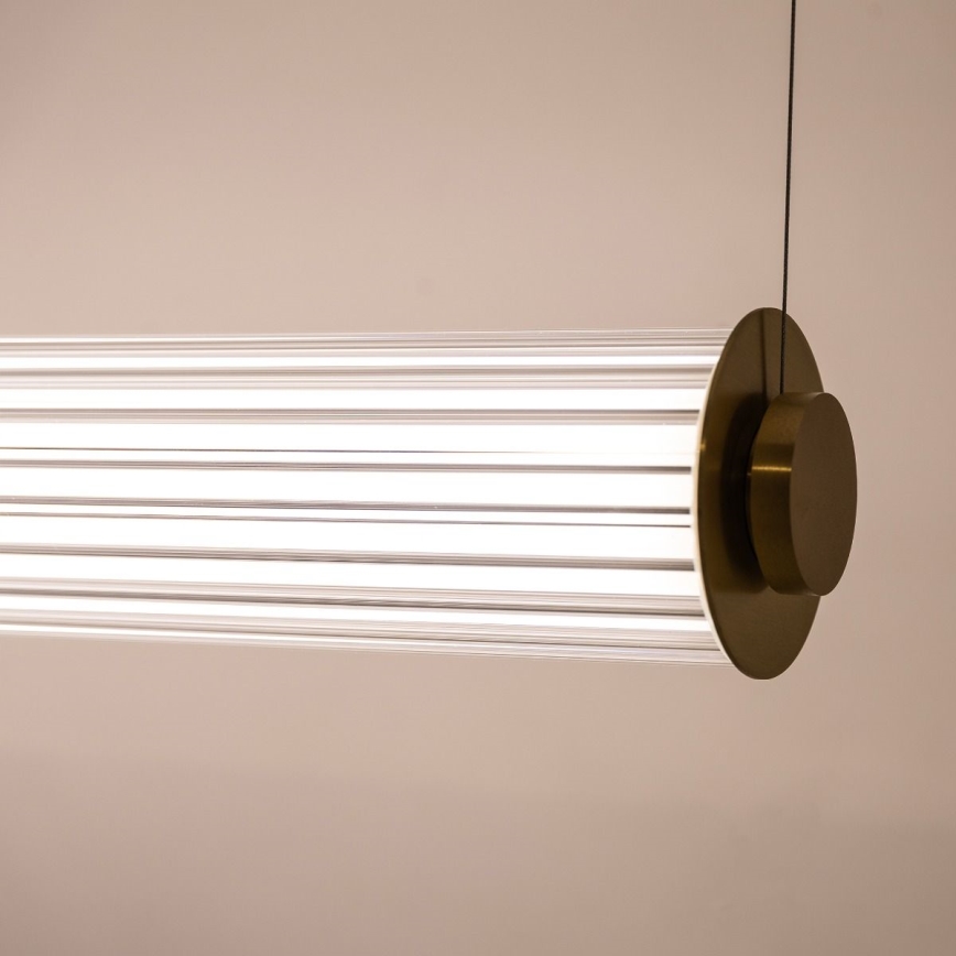 Zuma Line - regulējama LED lustra uz troses LED/39W/230V 2700-6500K zelta + tālvadība
