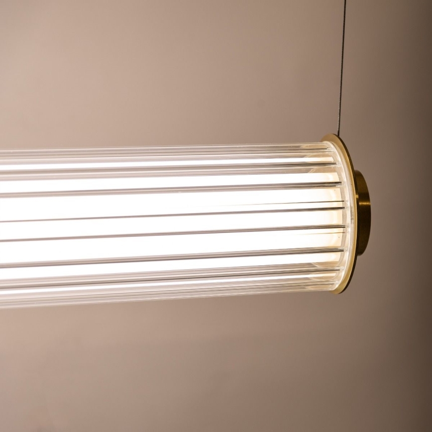 Zuma Line - regulējama LED lustra uz troses LED/39W/230V 2700-6500K zelta + tālvadība