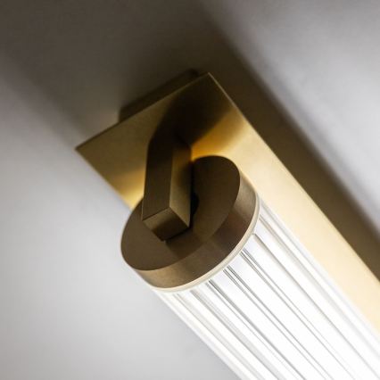 Zuma Line - LED sienas gaismeklis ar regulējamu spilgtumu LED/26W/230V 2700-6500K zelta krāsā + tālvadības pults