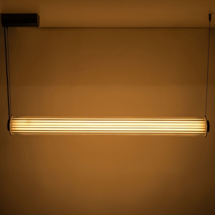 Zuma Line - regulējama LED lustra uz kabeļa LED/39W/230V 2700-6500K melna + tālvadības pults