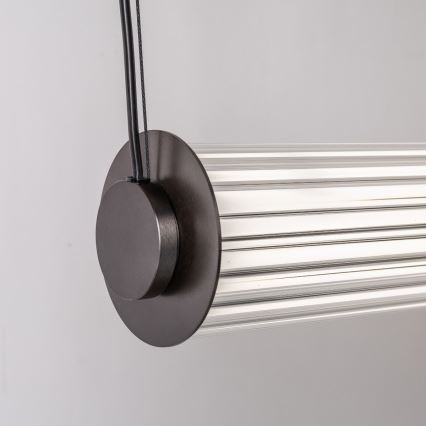 Zuma Line - regulējama LED lustra uz kabeļa LED/39W/230V 2700-6500K melna + tālvadības pults
