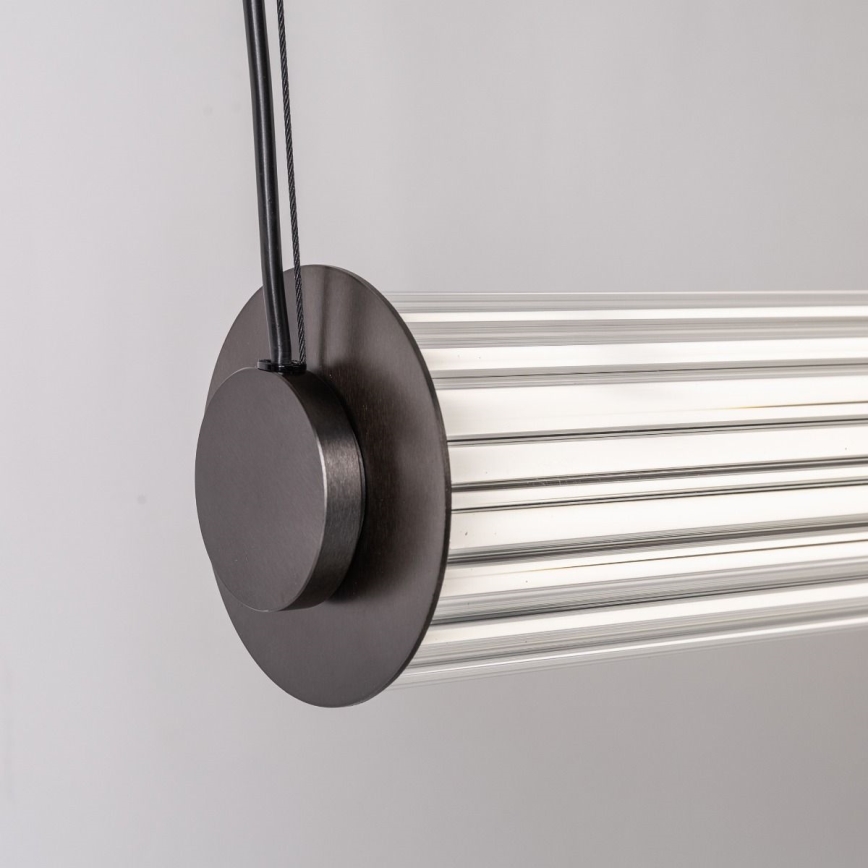 Zuma Line - regulējama LED lustra uz kabeļa LED/39W/230V 2700-6500K melna + tālvadības pults